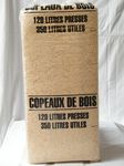 Les litières en copeaux de bois - Disponible en ballot de 20 Kg